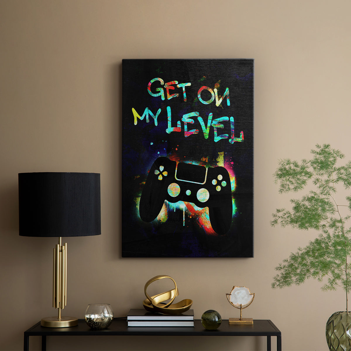 Gamer Tag II - Canvas Art Print