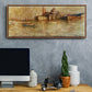 Venice, San Giorgio Maggiore, 1908 - Floater Framed Canvas Print