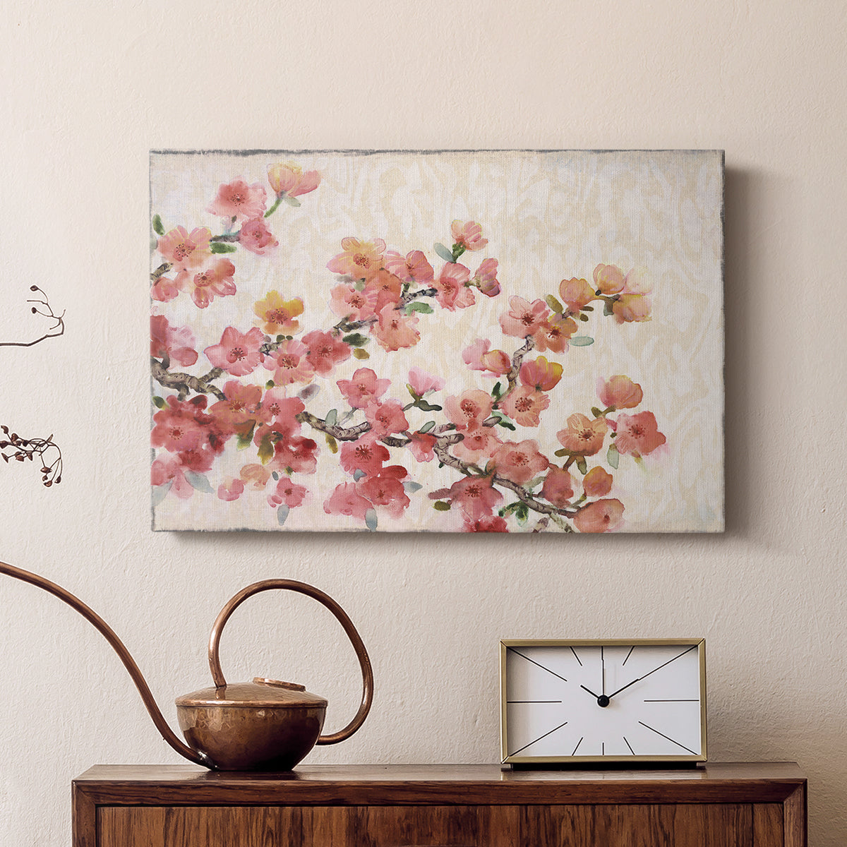 Cherry Blossom Composition II - Canvas Art Print