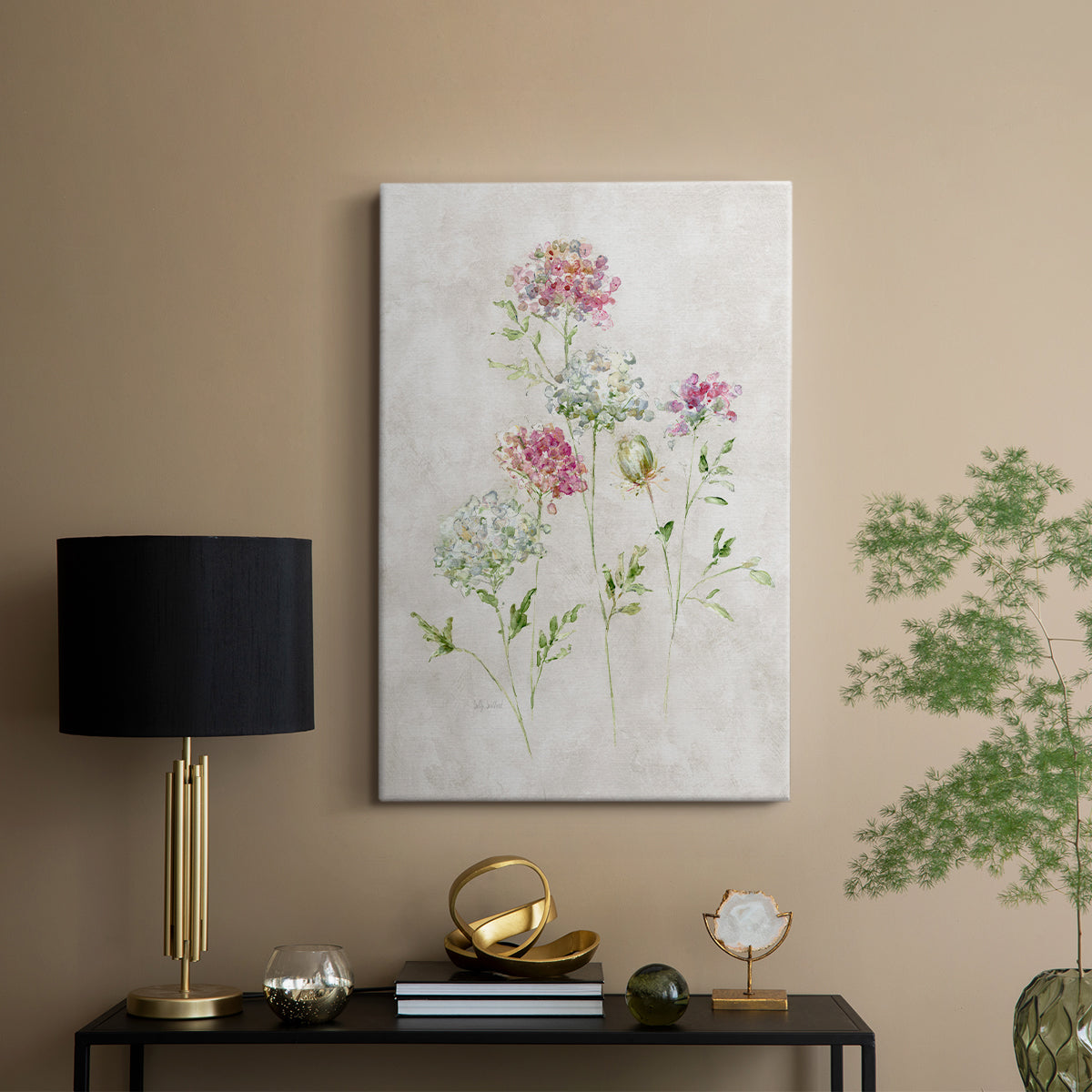 Soft Lace II - Canvas Art Print