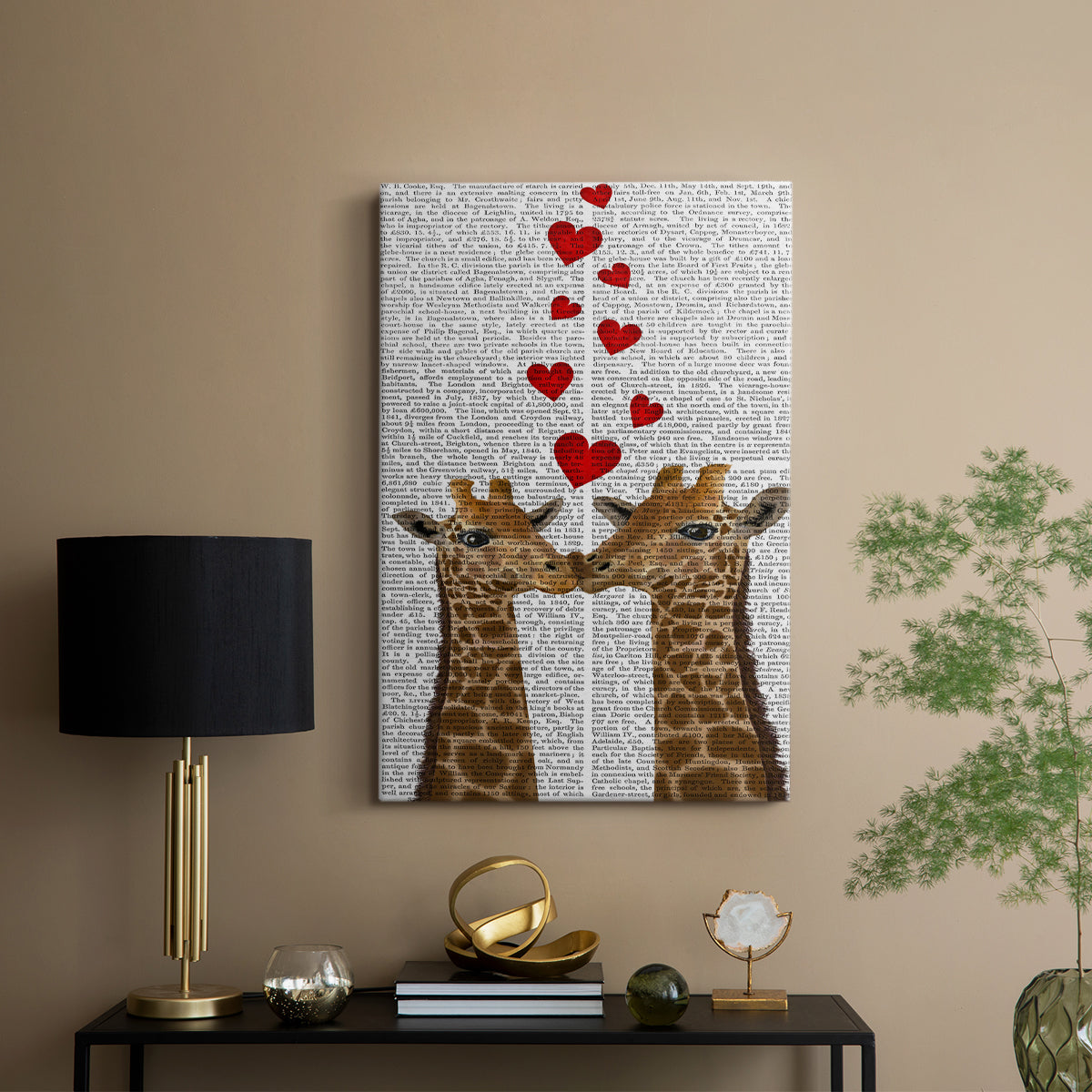 Love is in the Air Collection B - Canvas Art Print