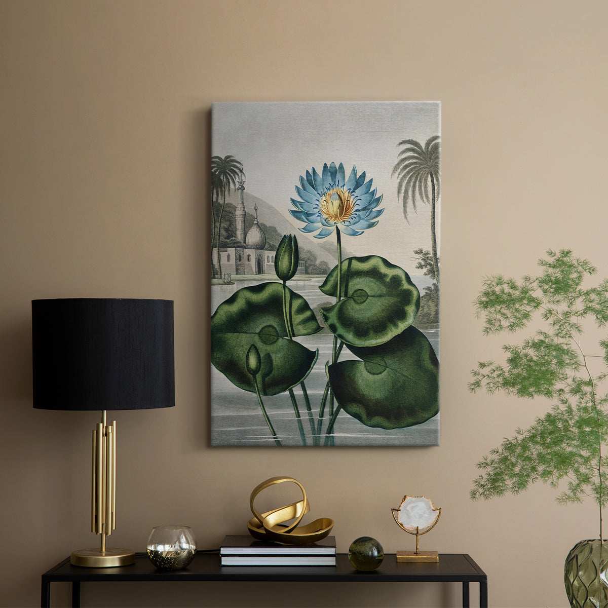 Temple of Flora IX - Canvas Art Print