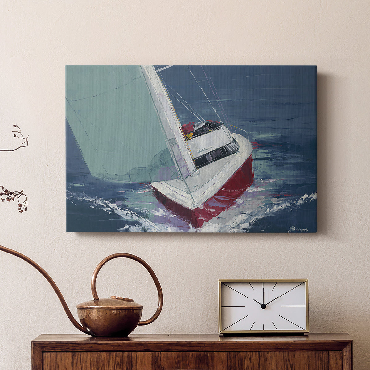 Day Sailing - Canvas Art Print