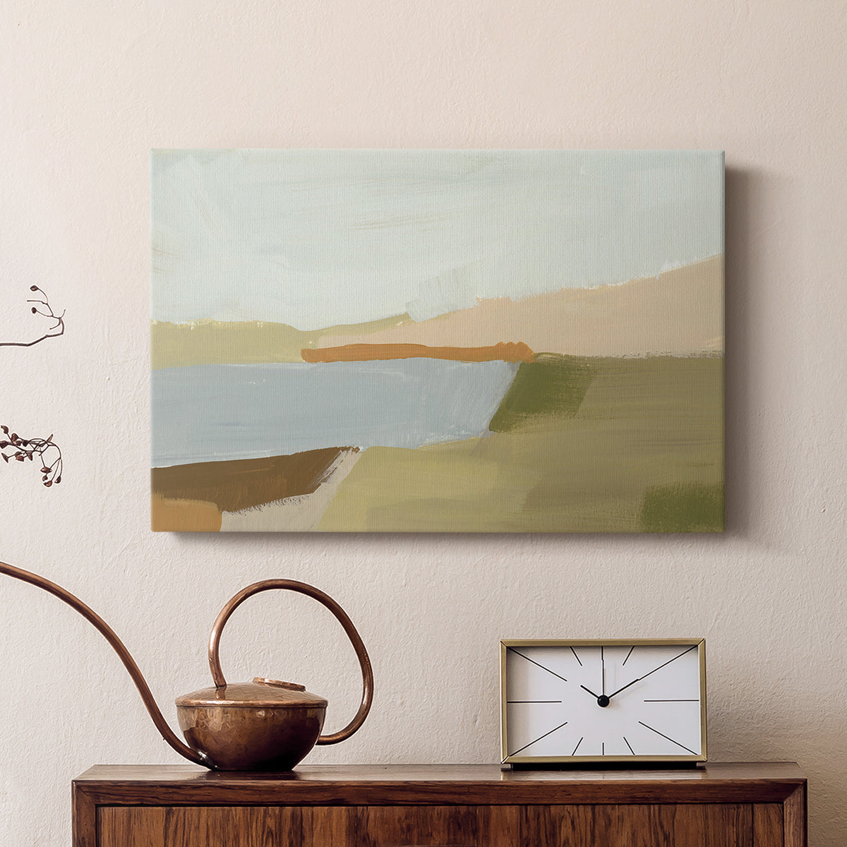 Stacked Landscape I - Canvas Art Print