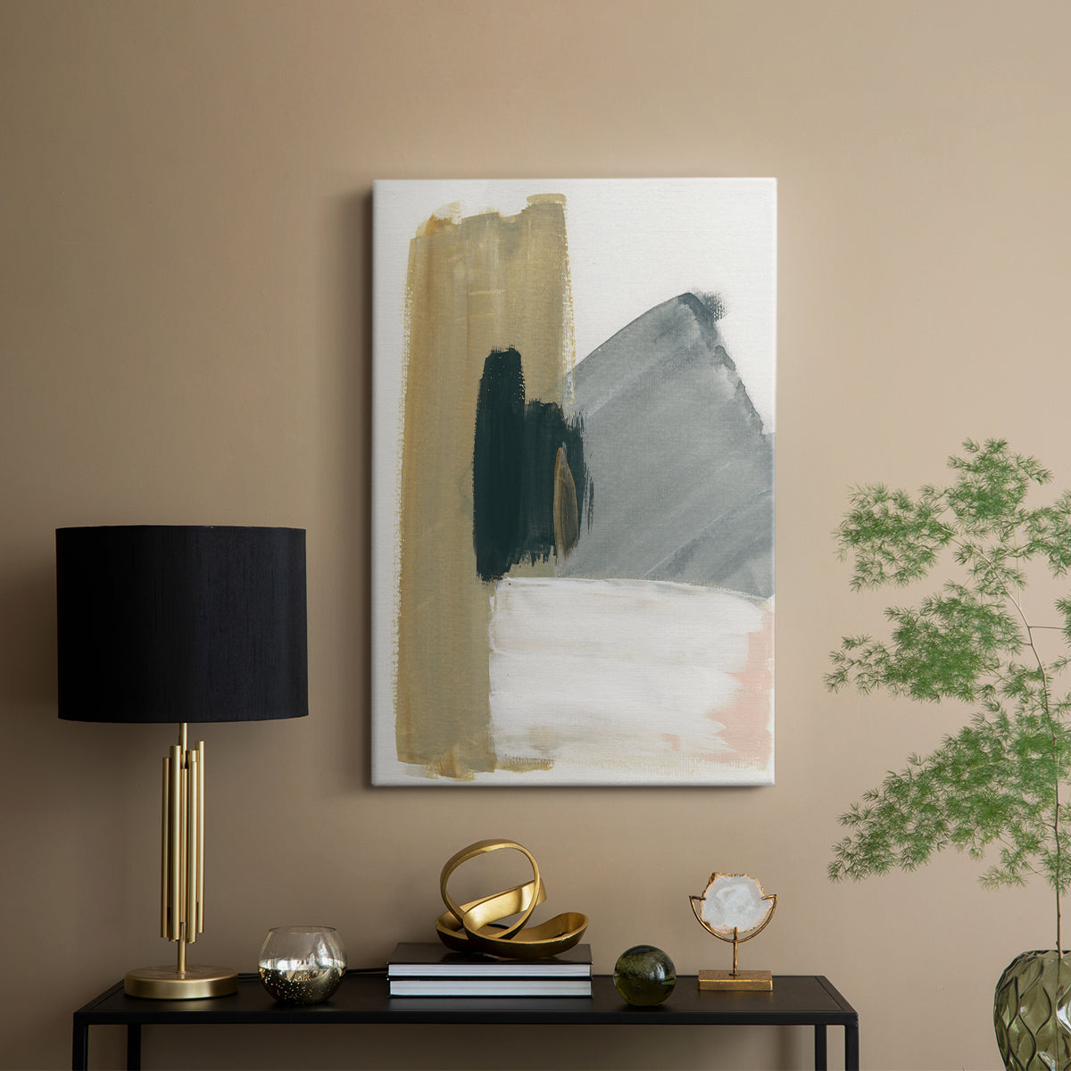 Marble Block Symmetry II - Canvas Art Print