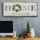 Love Resides - Floater Framed Canvas Print