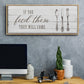 If You Feed Them - Floater Framed Canvas Print