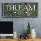 Dream Big - Floater Framed Canvas Print