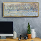 Skaters at Giverny, 1899 - Floater Framed Canvas Print