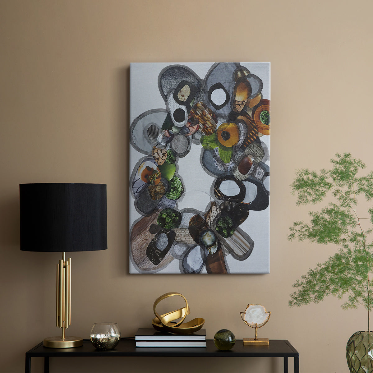 Amelia Island Stones - Canvas Art Print