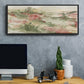 Rust Grasslands I - Floater Framed Canvas Print