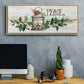 Rustic Peace - Floater Framed Canvas Print