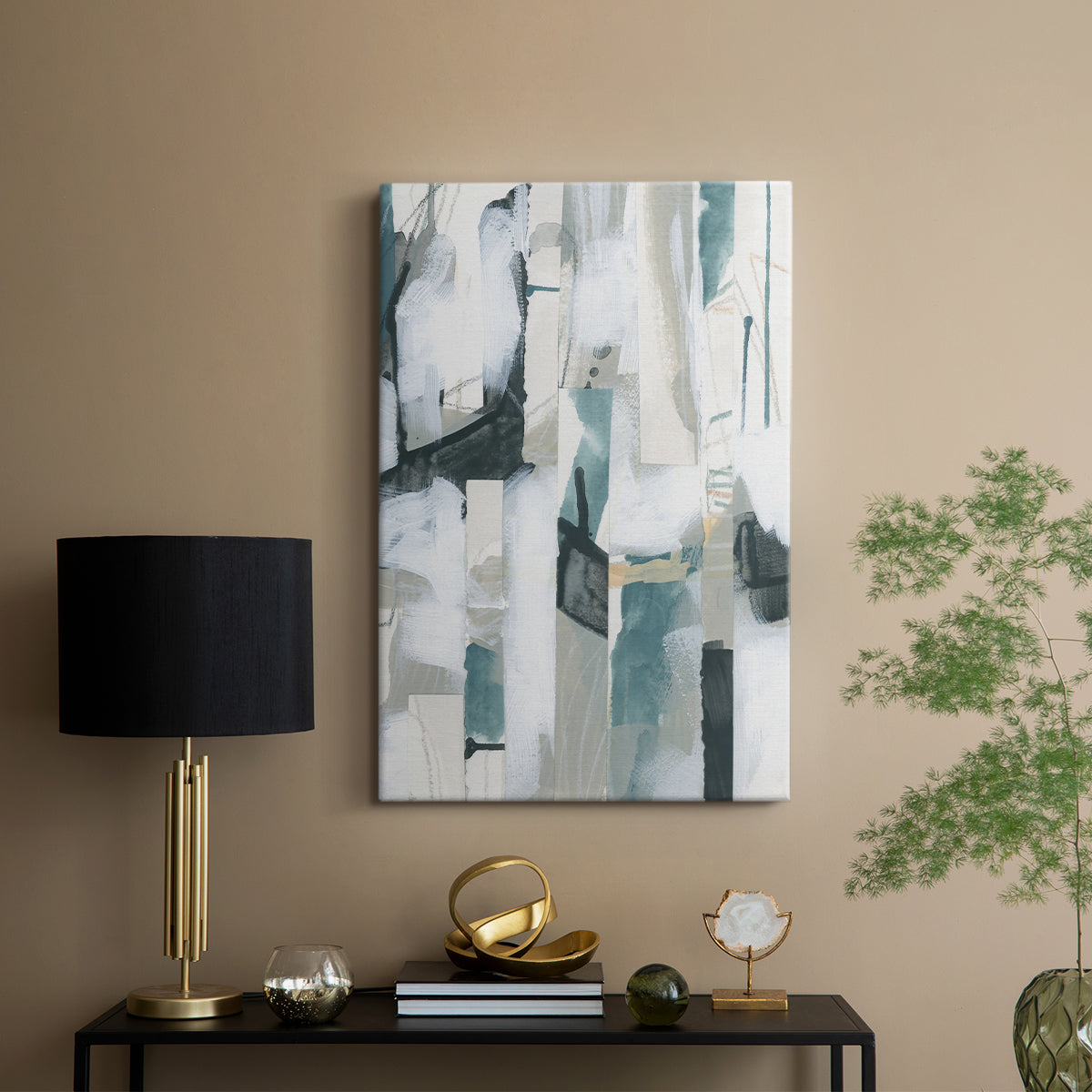 Sea Cavern Strata III - Canvas Art Print