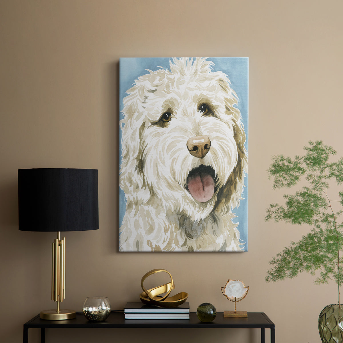Labradoodle II - Canvas Art Print