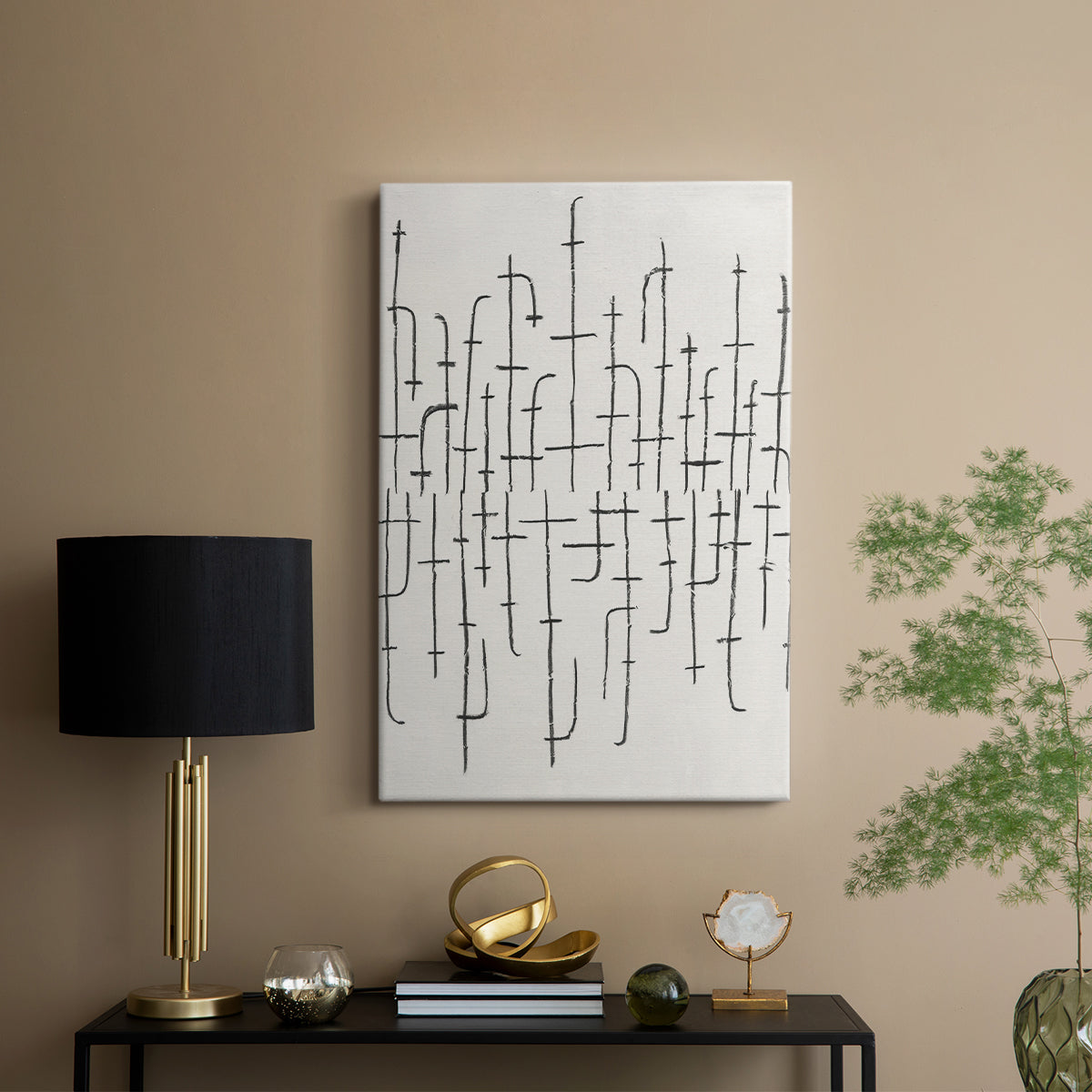 Vertical Arrangement II - Canvas Art Print