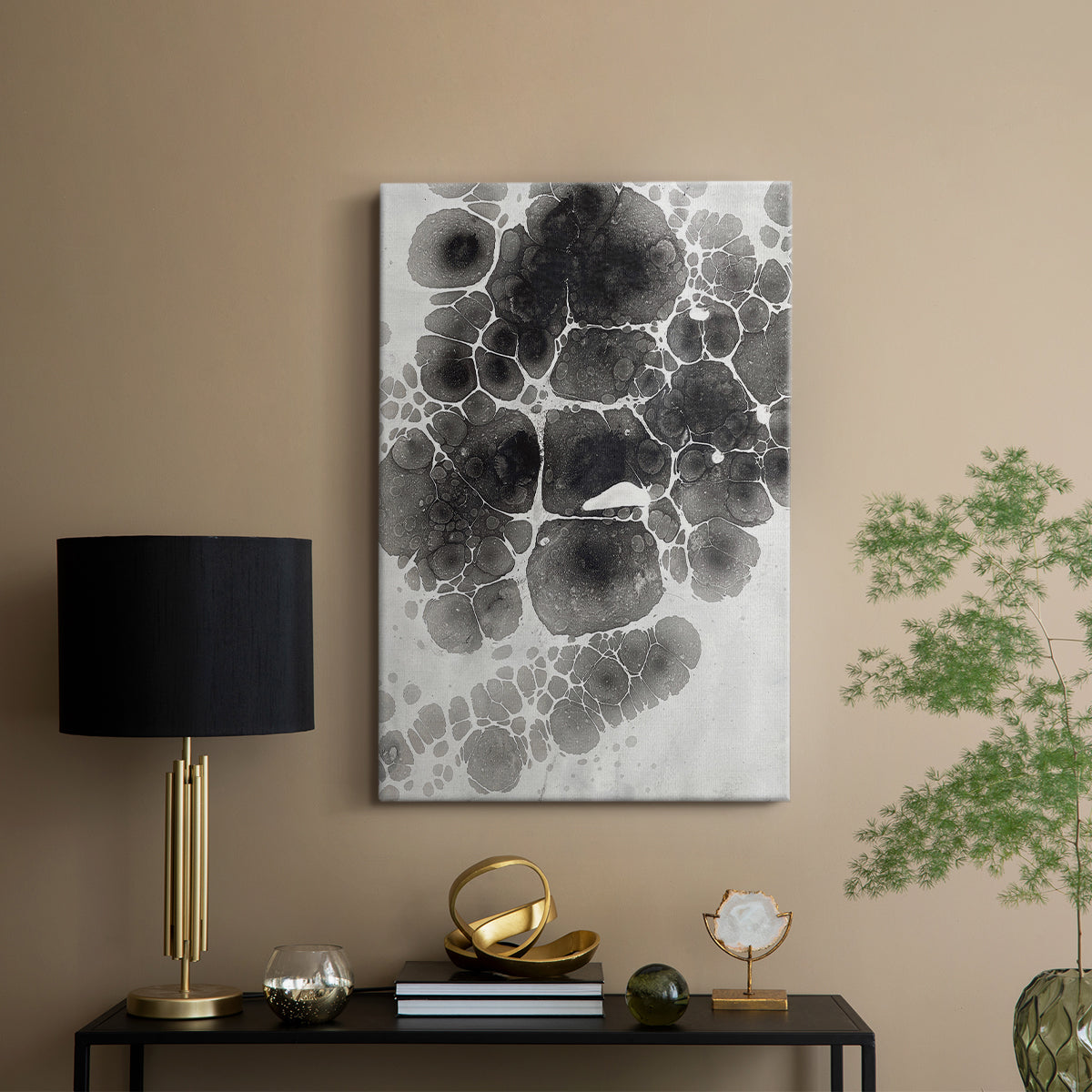 Marbling XII - Canvas Art Print