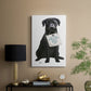 Love and Black Labrador - Canvas Art Print