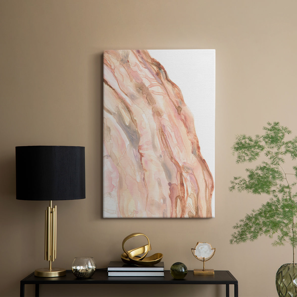 Rose Quartz I - Canvas Art Print