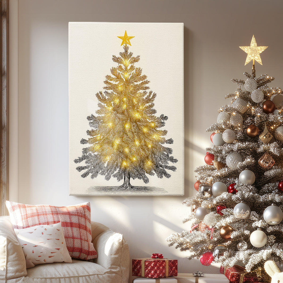 Golden Serenade - Canvas Art Print