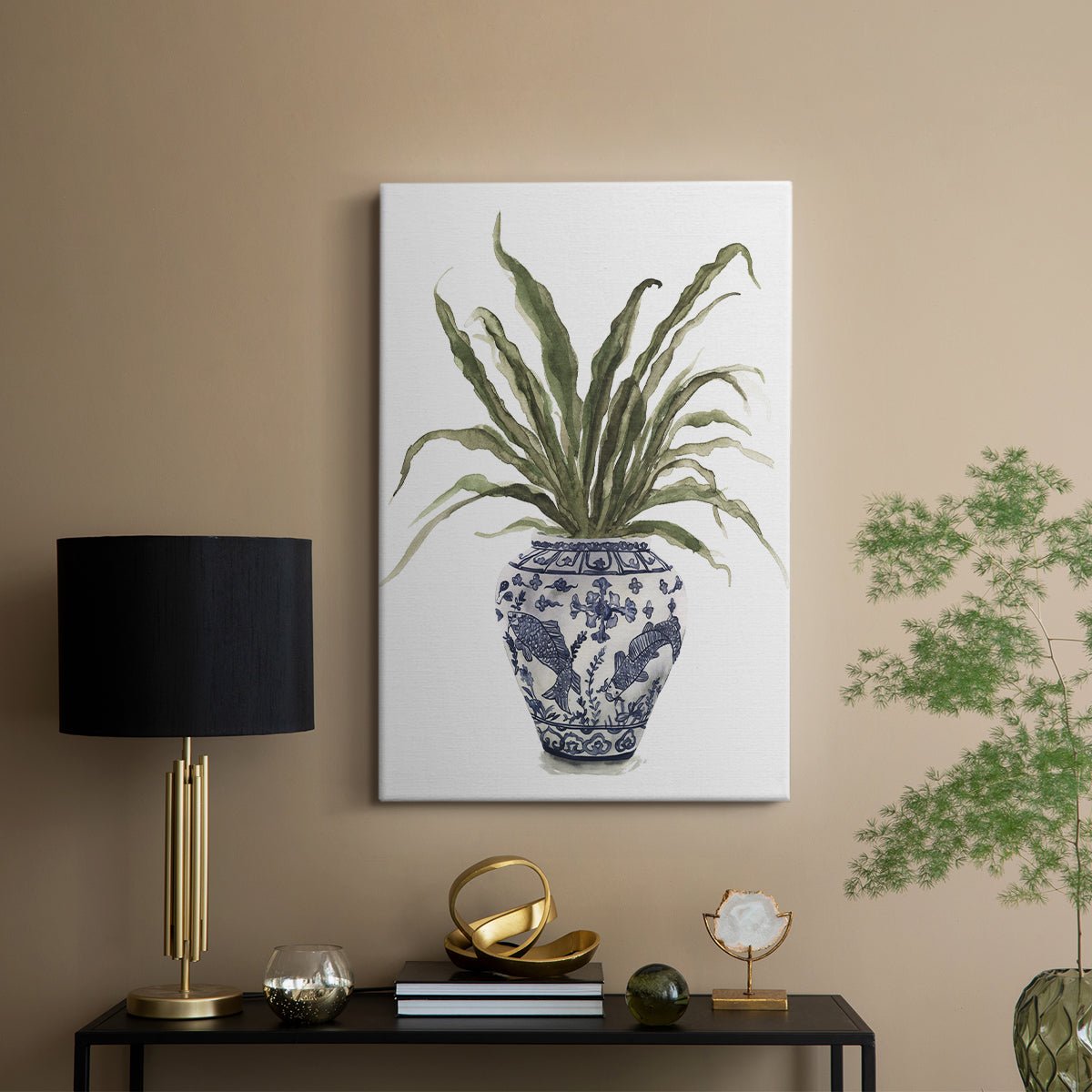 Fern House II - Canvas Art Print
