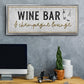 Champagne Lounge - Floater Framed Canvas Print