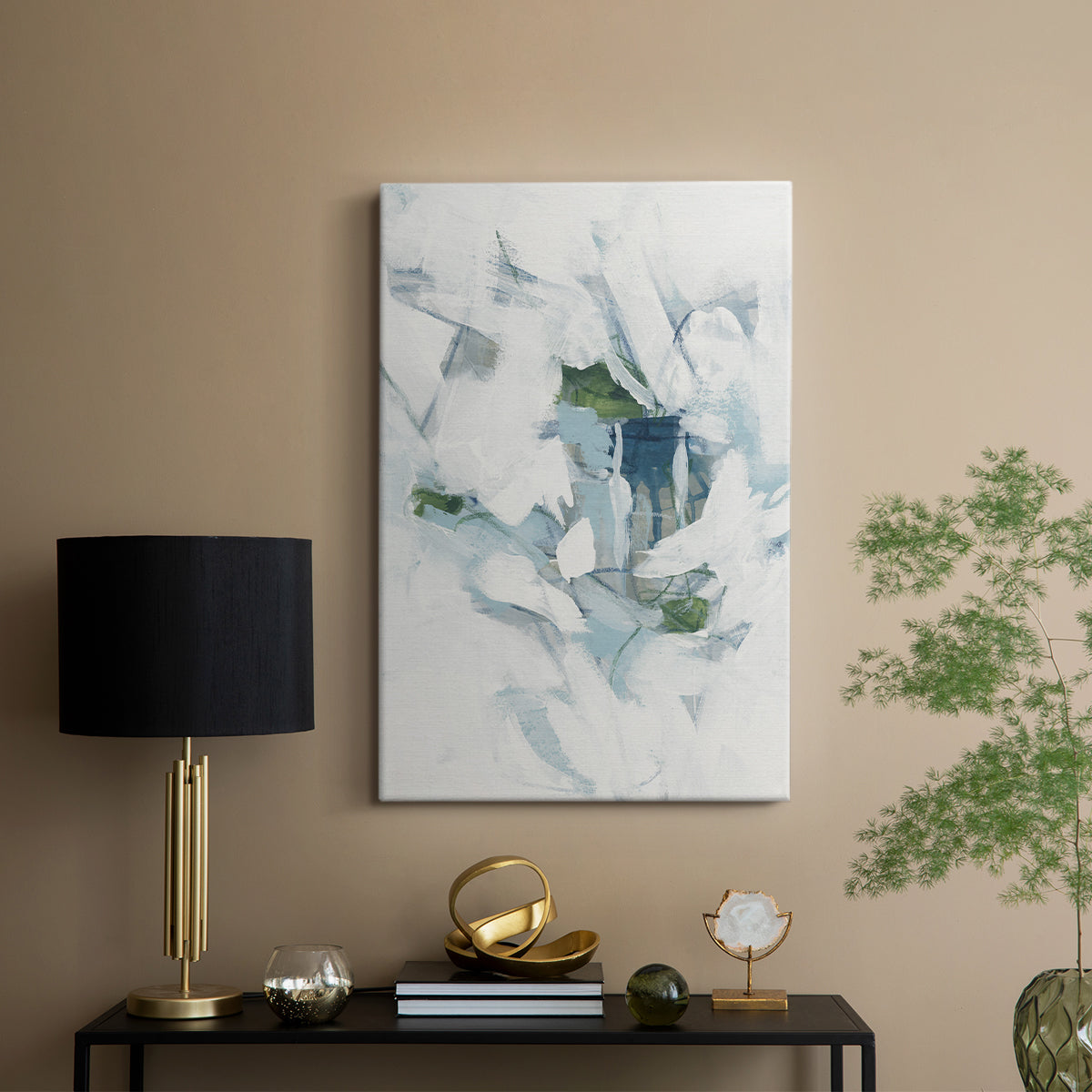Ice Cavern III - Canvas Art Print