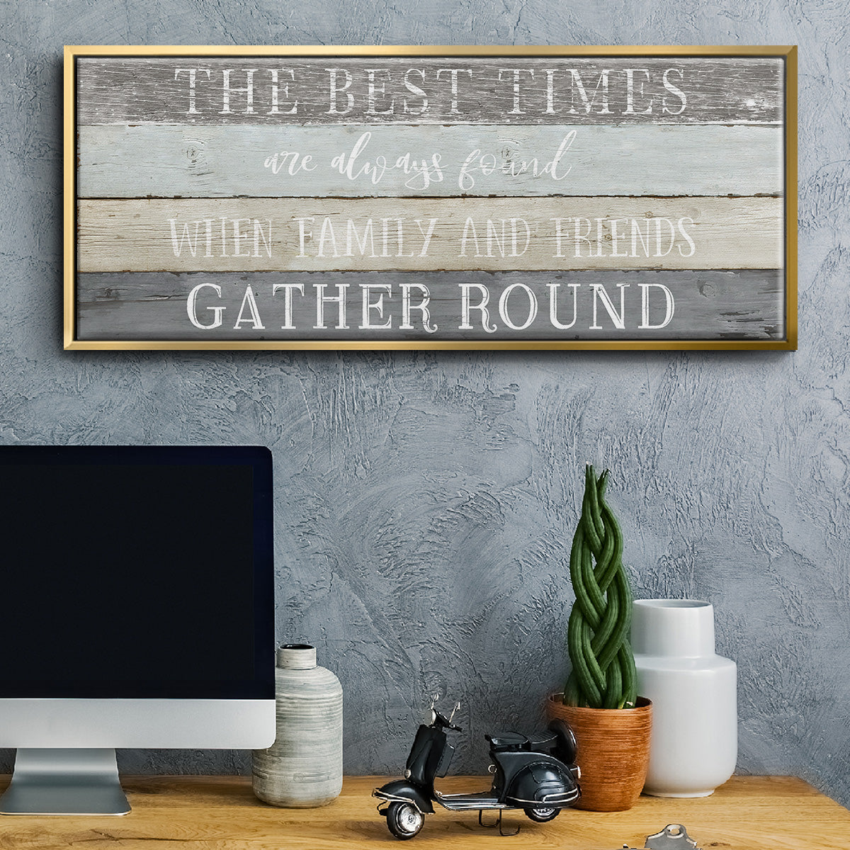 Best Times - Floater Framed Canvas Print