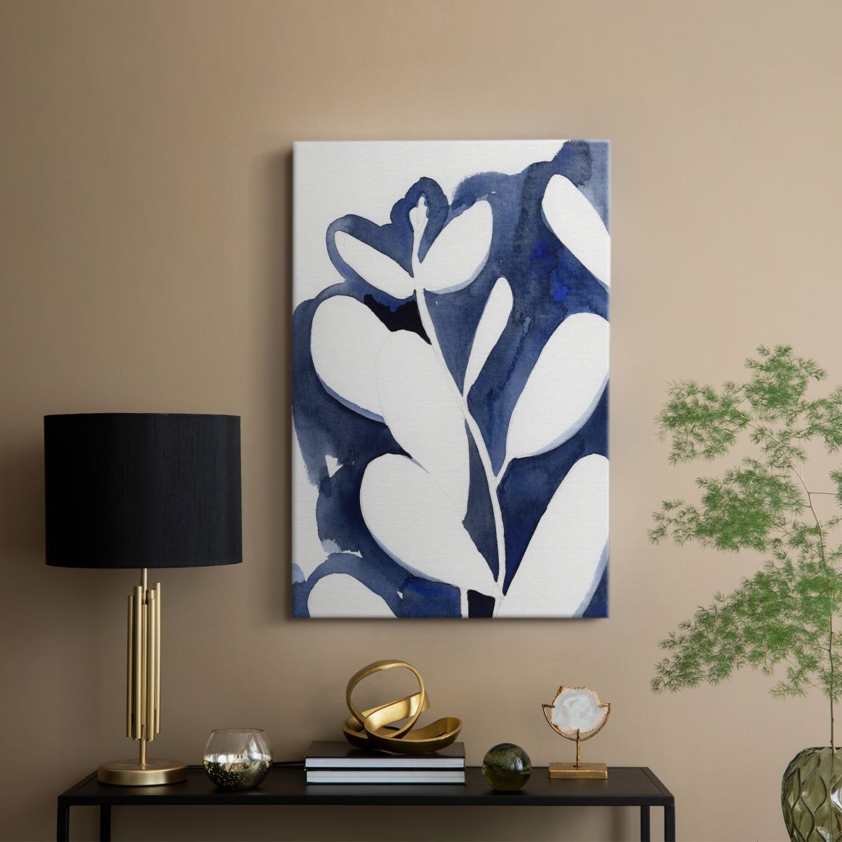 Blue Eucalyptus II - Canvas Art Print