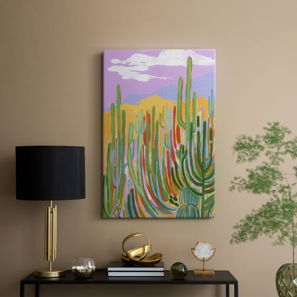Lavender Desert II - Canvas Art Print
