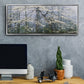 Dogwood Canopy - Floater Framed Canvas Print