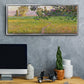 Morning Landscape, Giverny, 1888 - Floater Framed Canvas Print