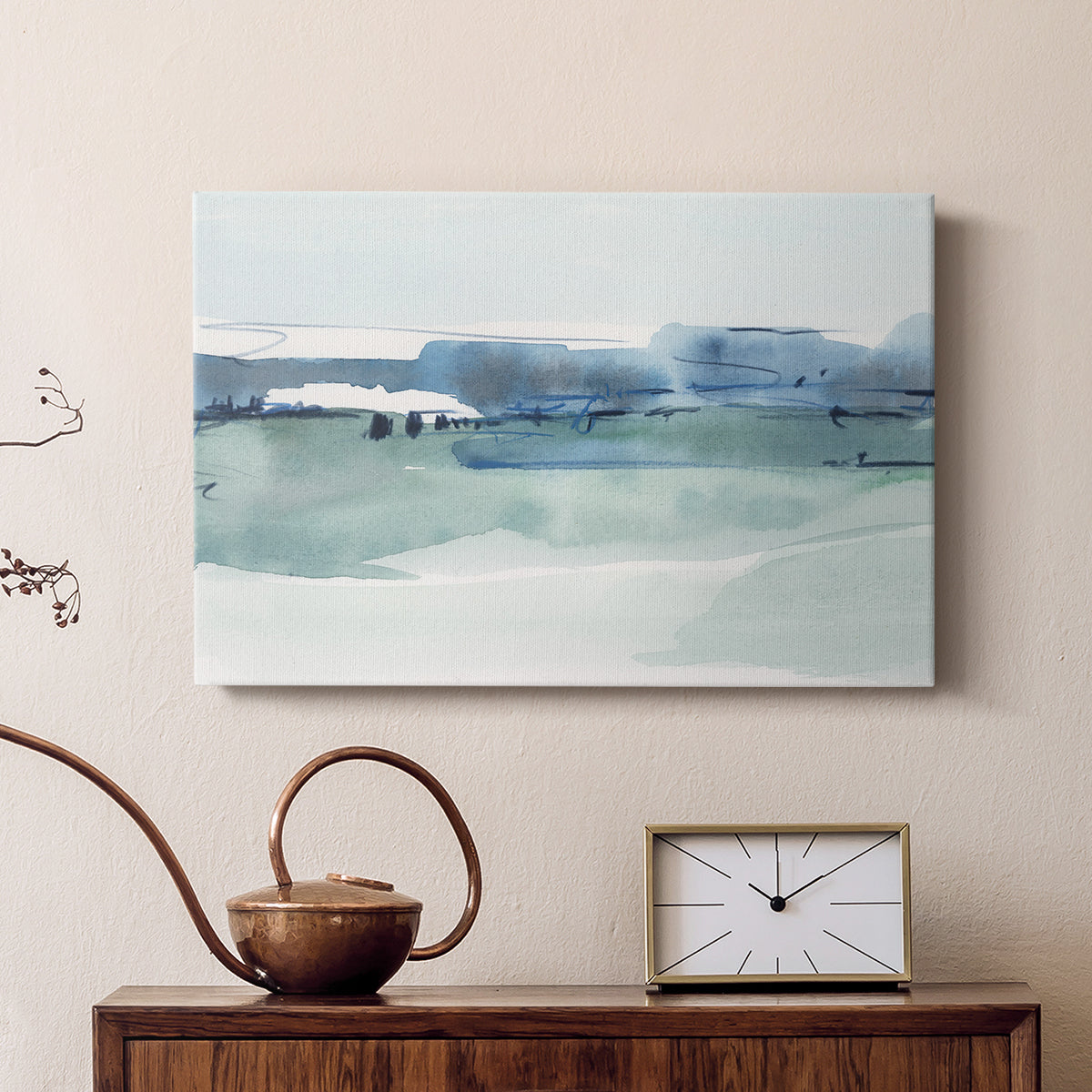 Ultramarine Vista I - Canvas Art Print