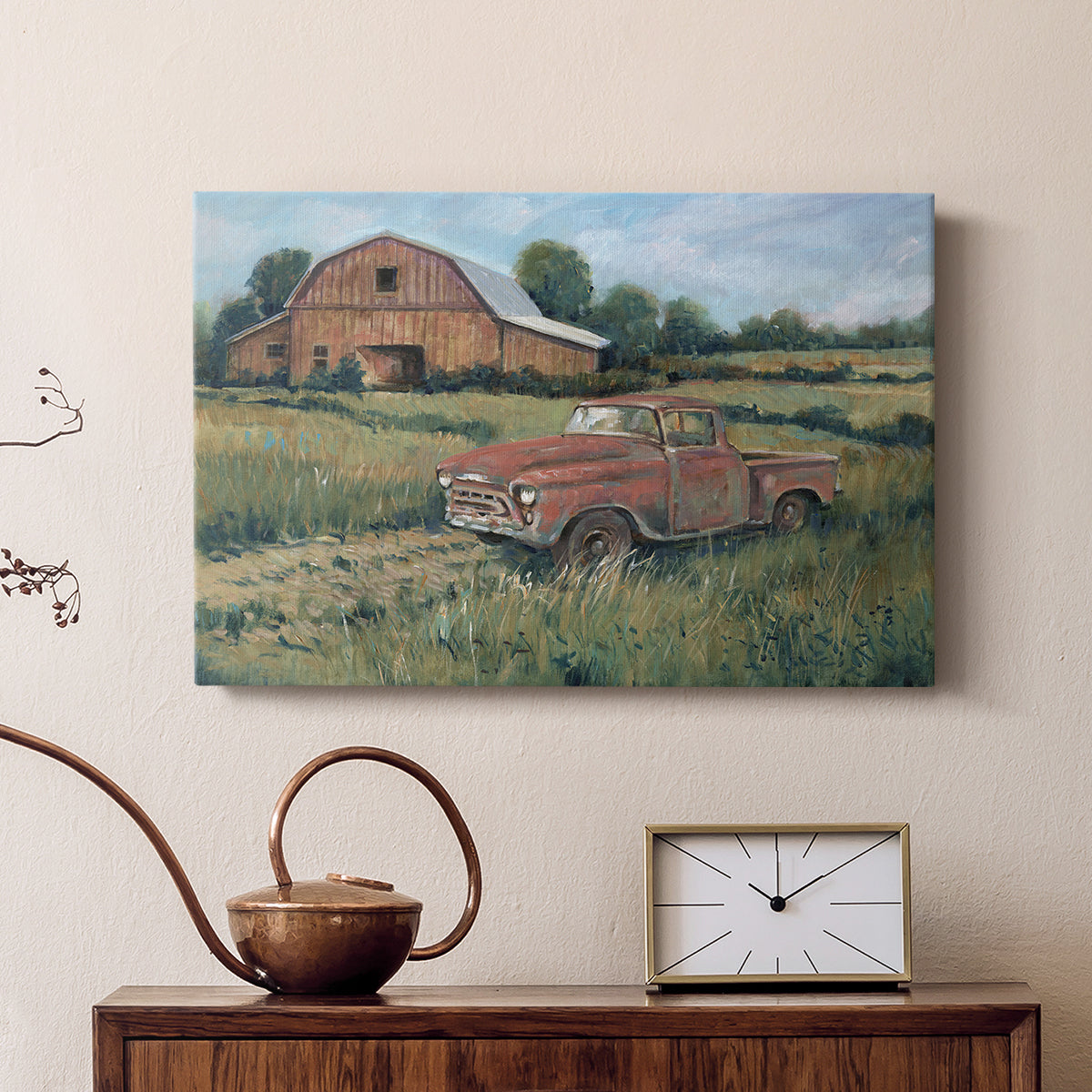 Rusting Away I - Canvas Art Print