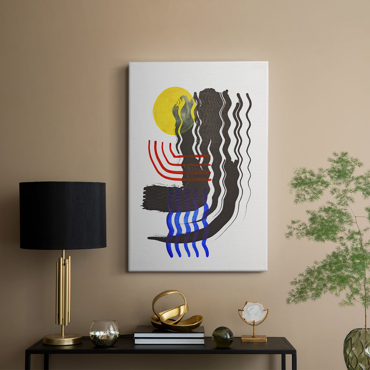 Shifting II - Canvas Art Print