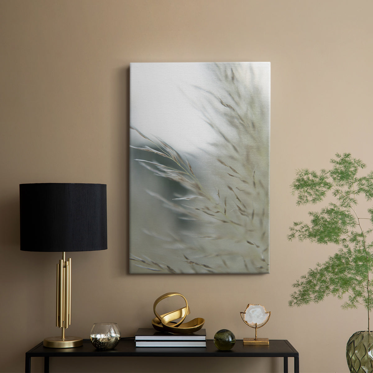 Subtle Grasses II - Canvas Art Print