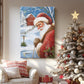 Pale Winter Fir Serenade - Canvas Art Print