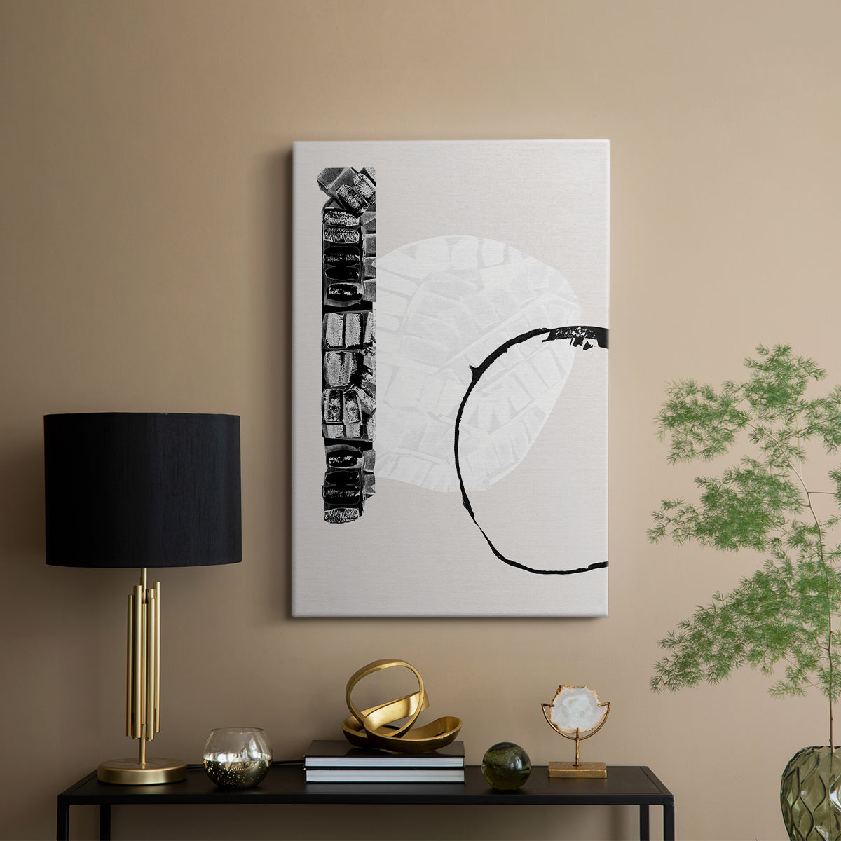Zen Shapes I - Canvas Art Print