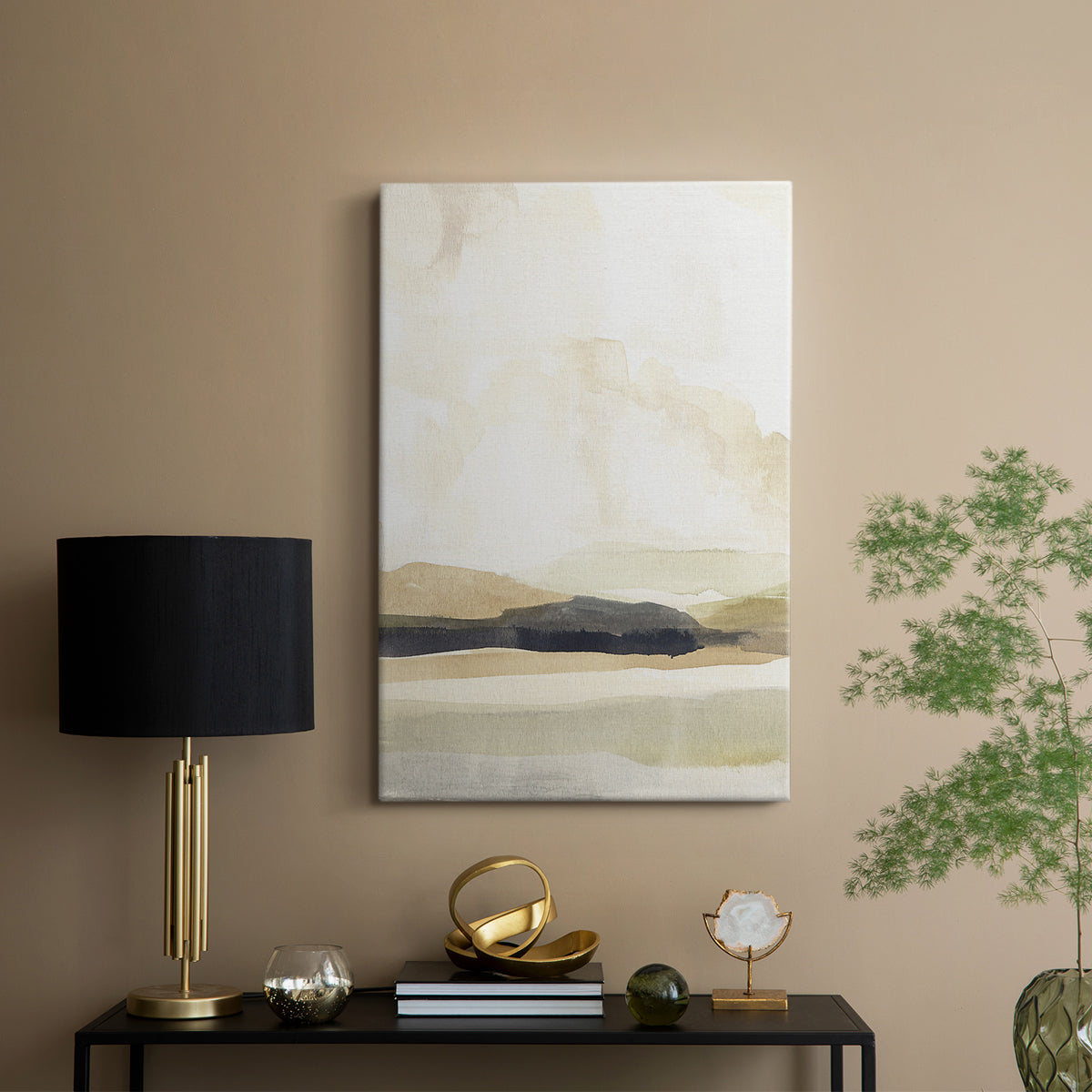 Slate Movement I - Canvas Art Print