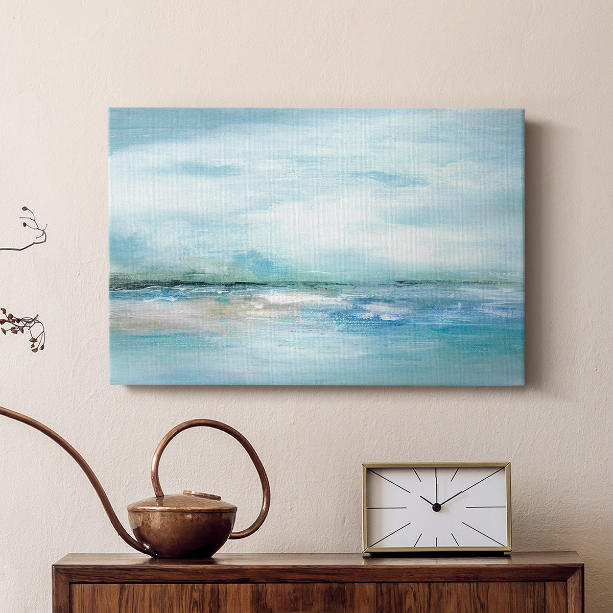 Silhouette Sunset - Canvas Art Print