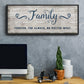 Family Forever - Floater Framed Canvas Print