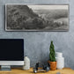 East Rock, New Haven - Floater Framed Canvas Print