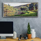 The Seine at Jeufosse, 1884 - Floater Framed Canvas Print