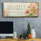 Family Where Our Story Begins - Floater Framed Canvas Print