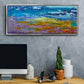 Dancing Heart - Floater Framed Canvas Print