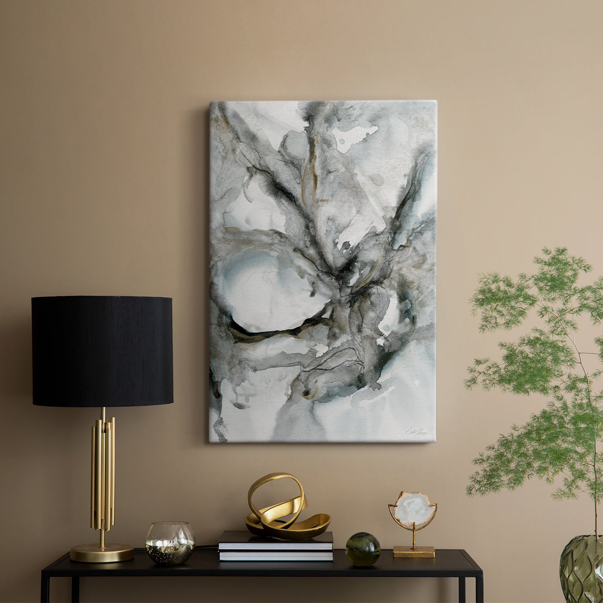 Marble Harmony - Canvas Art Print