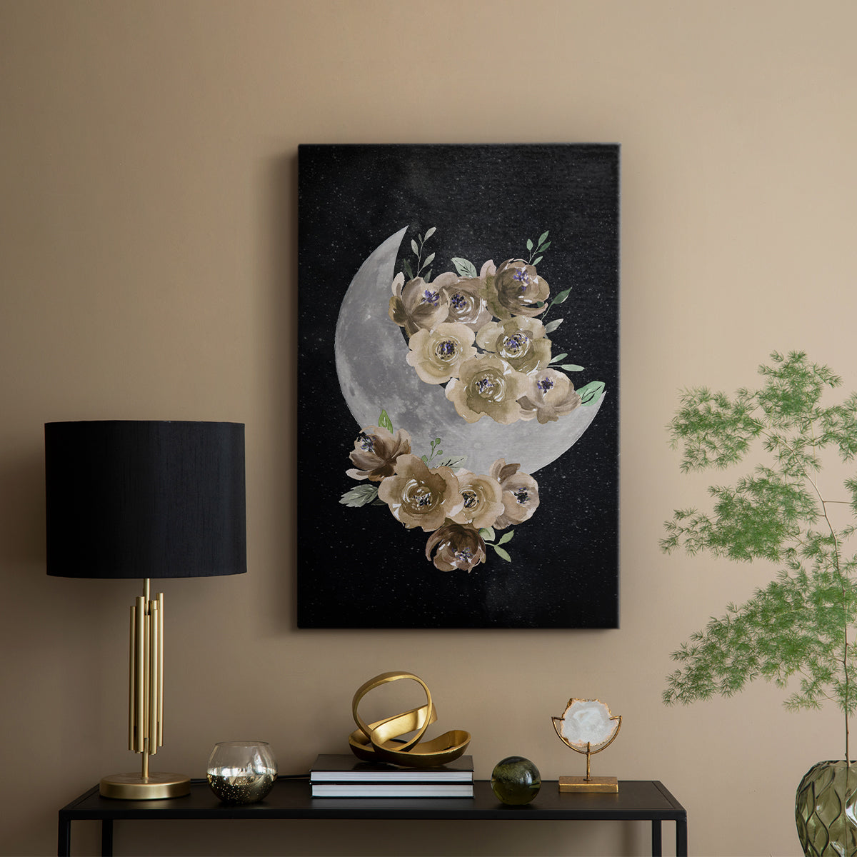 Bohemian Moon - Canvas Art Print