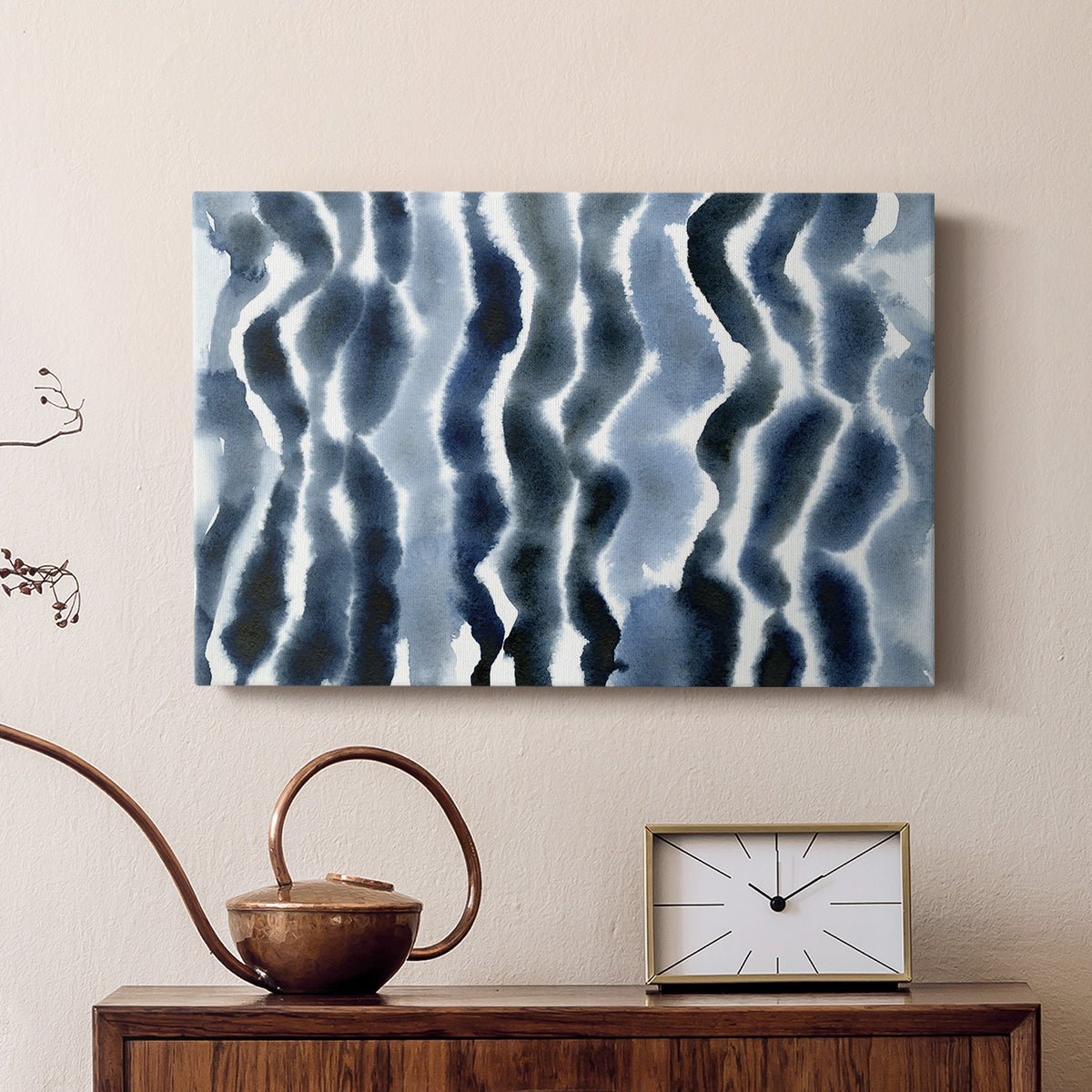 True Blue Wave I - Canvas Art Print