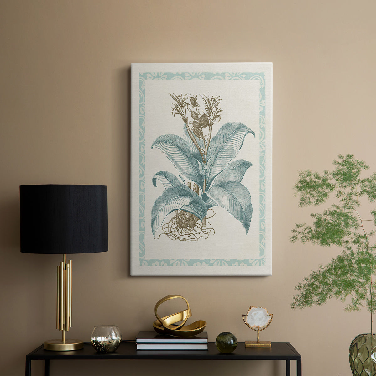 Willow Blue Besler III - Canvas Art Print