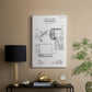 Toilet Paper Patent I - Canvas Art Print