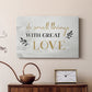 Small Things Gold - Canvas Art Print